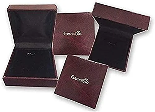 1 Cttw Diamond Double Oval Frame Engagement Ring in 14K Rose Gold (1 Ct, I-I2)