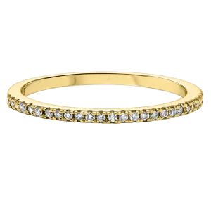 10KTY Diamond Mixables Fashion Ring 1/8Ct