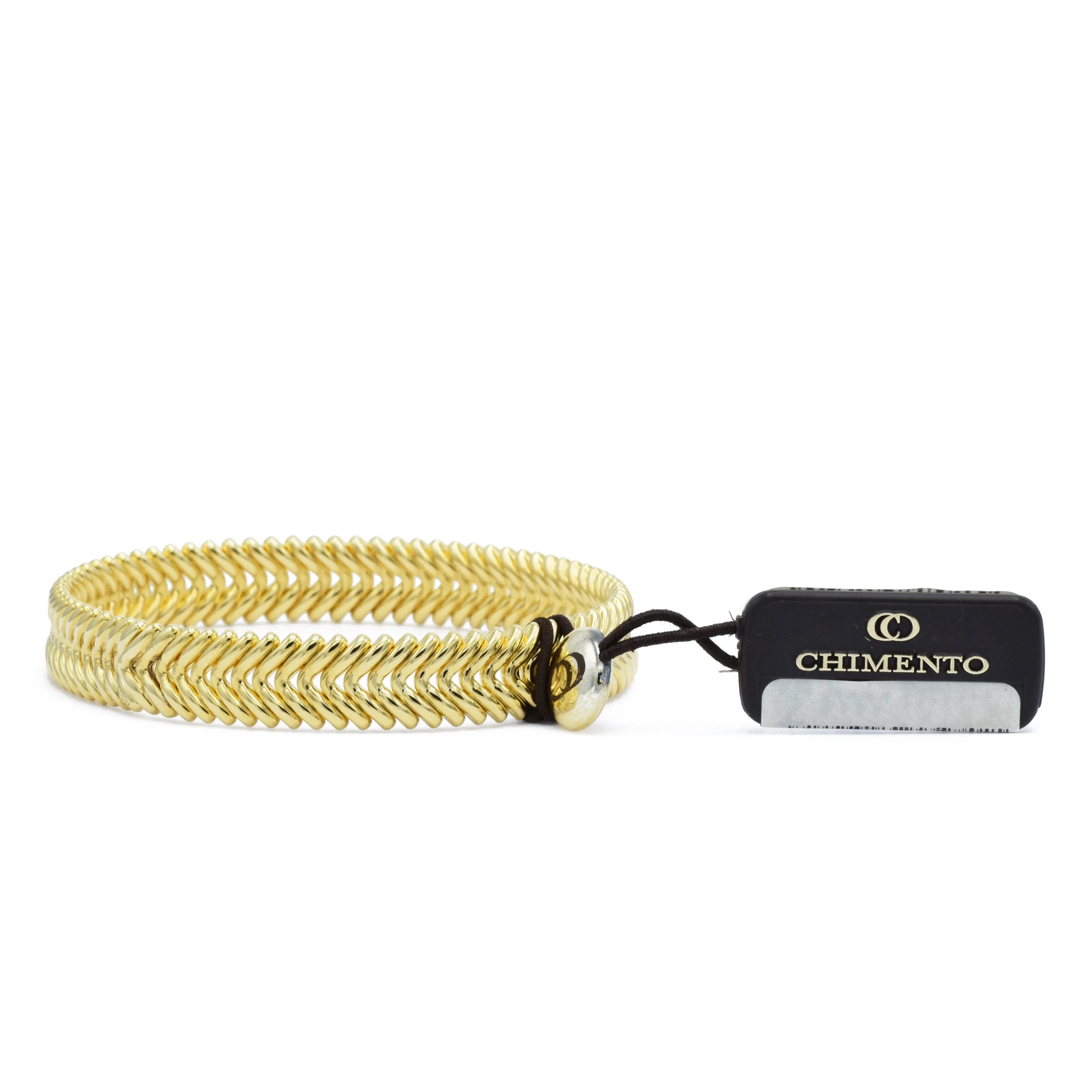 18KT Yellow Gold Chimento 'Armilla' V Cuff