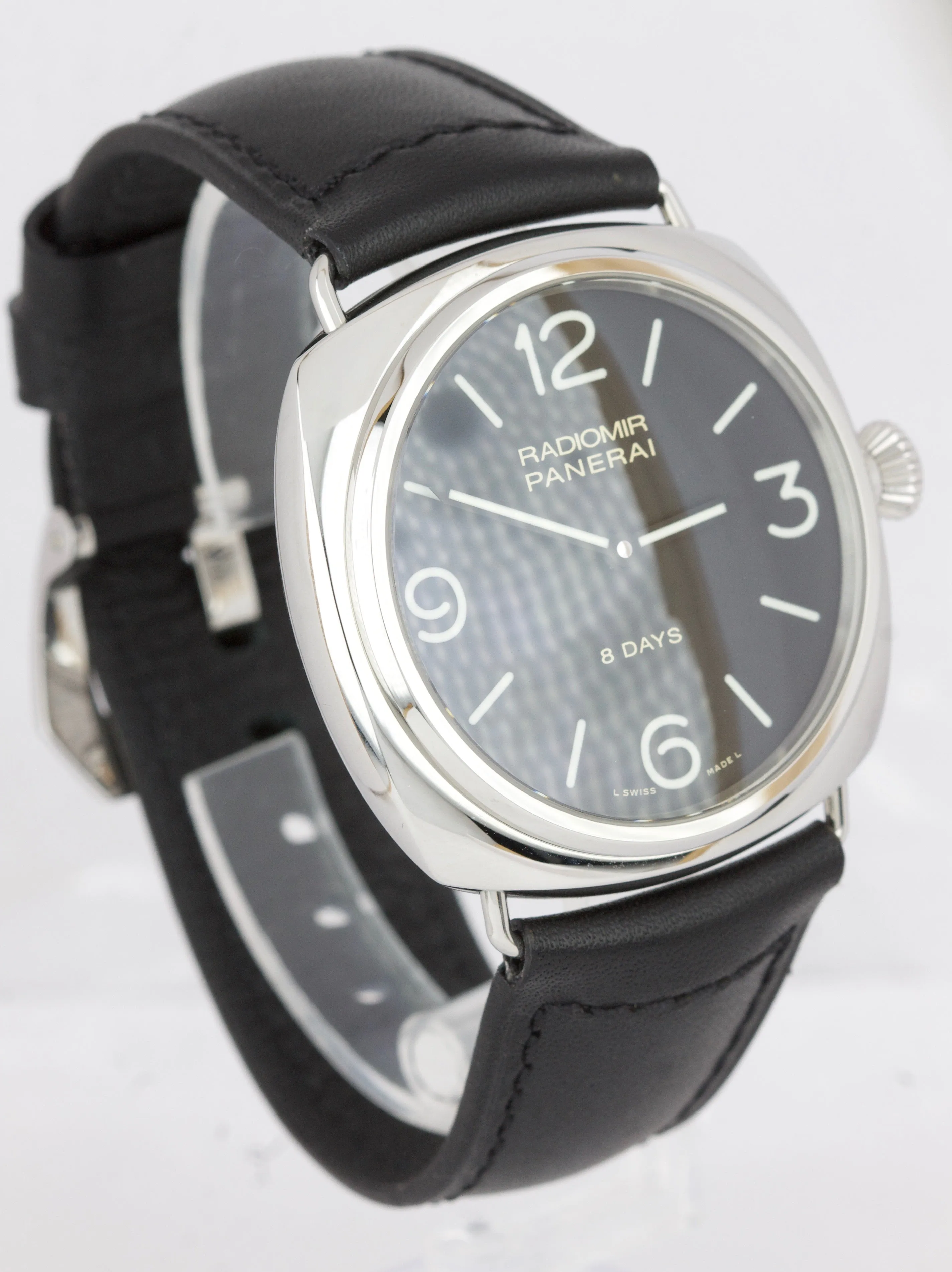 2017 MINT Panerai Radiomir Black Seal 8 Days PAM 610 Manual 45mm Watch PAM00610
