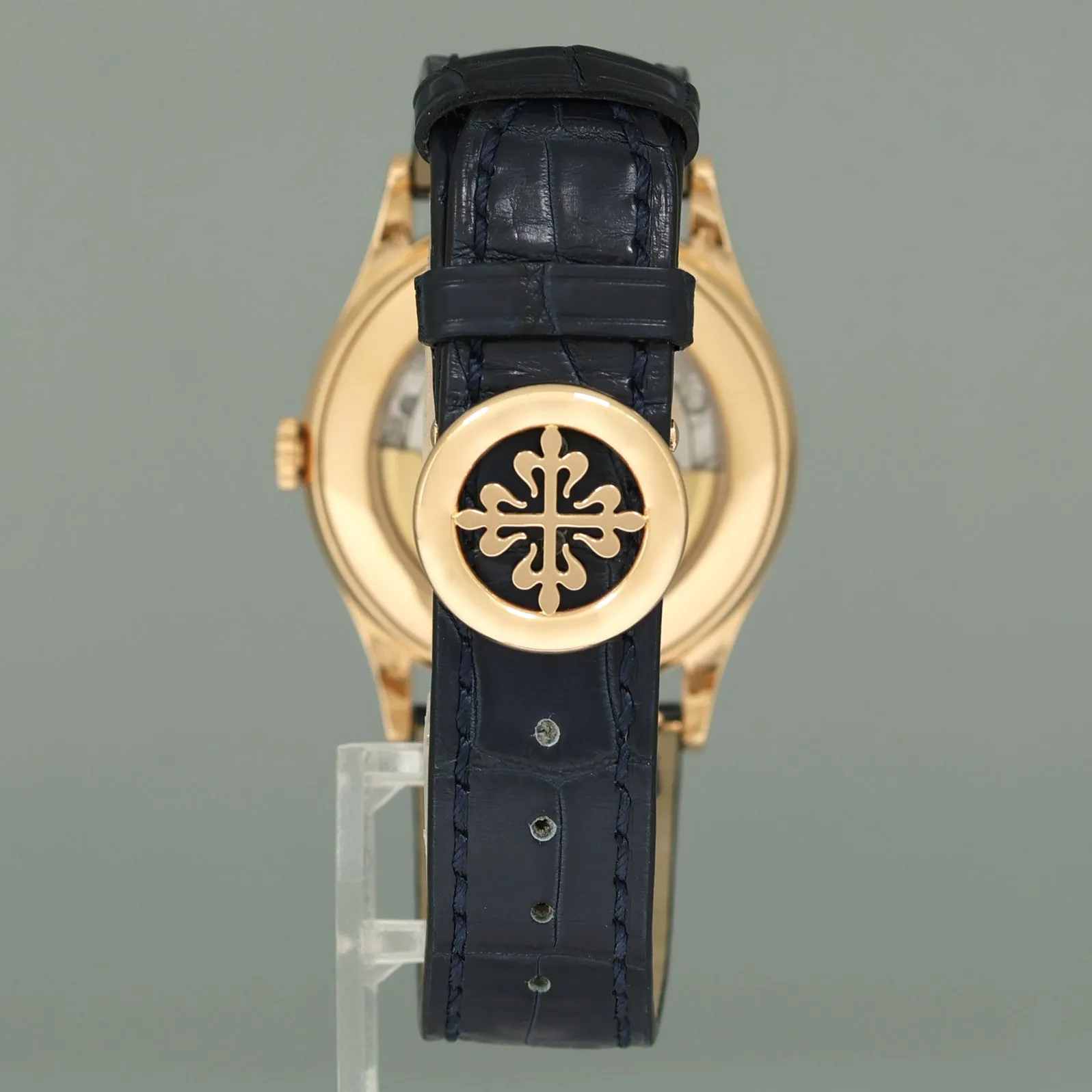 2019 MINT Patek Philippe 5396R Rose Gold Annual Calendar 39mm Blue Moonphase Watch