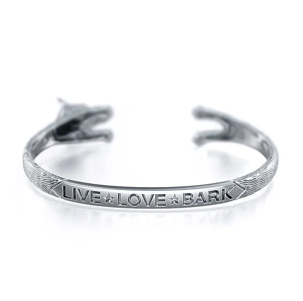 Airedale Terrier Breed Jewelry Cuddle Cuff Bracelet