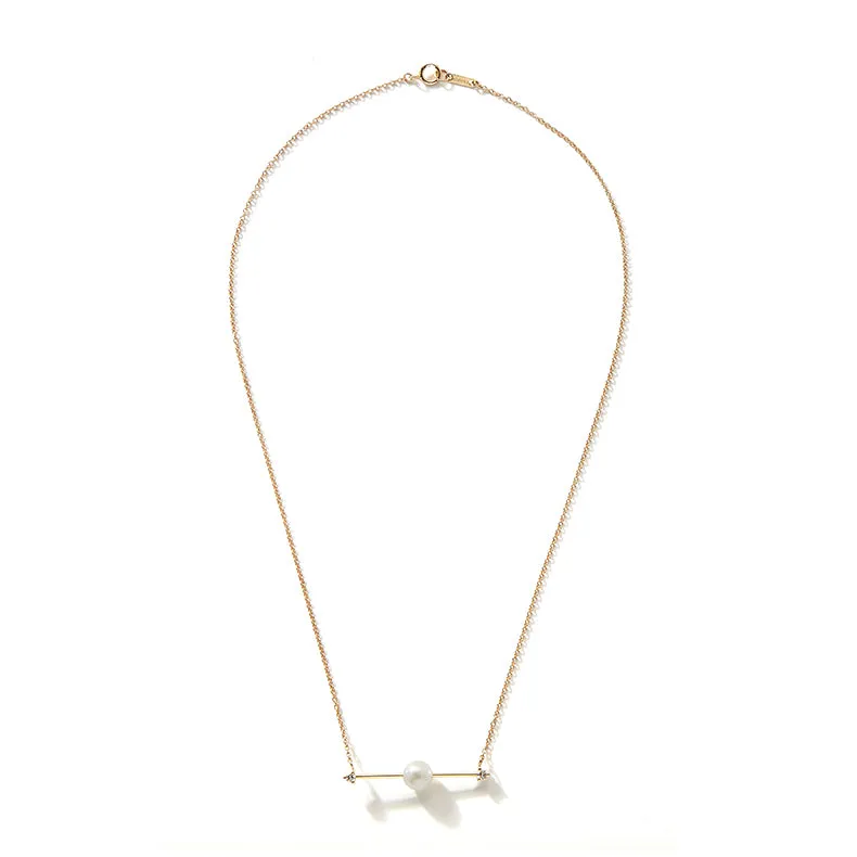 Akoya Pearl Diamond Necklace