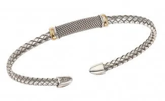 Alisa Sterling Silver & 18k Bracelet