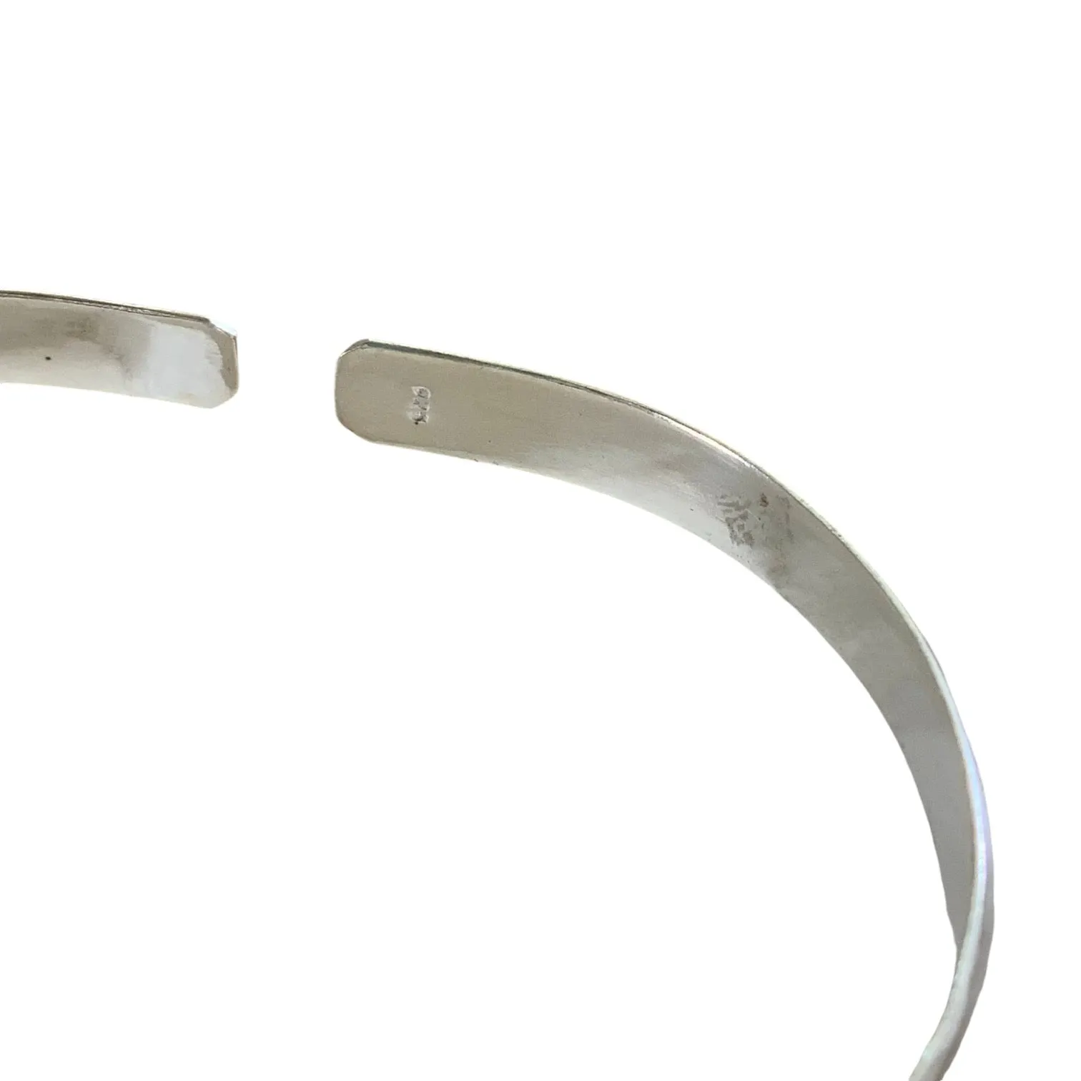 Amazonite Solid 925 Sterling Silver Cuff Bracelet