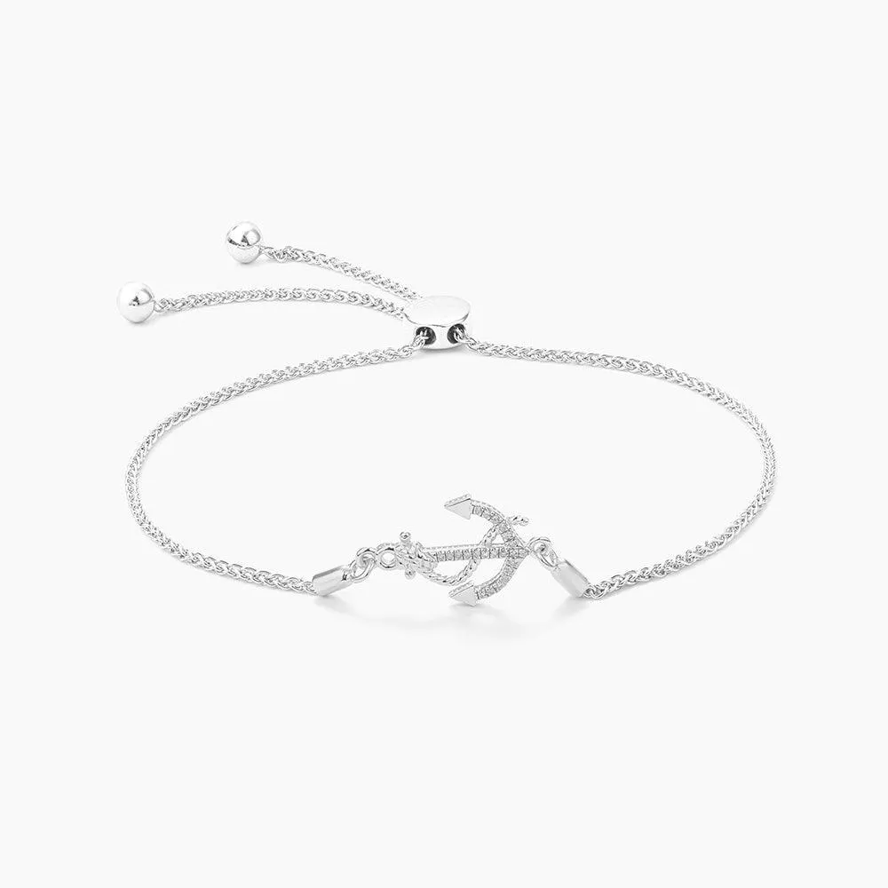 Anchor the Day Bolo Bracelet