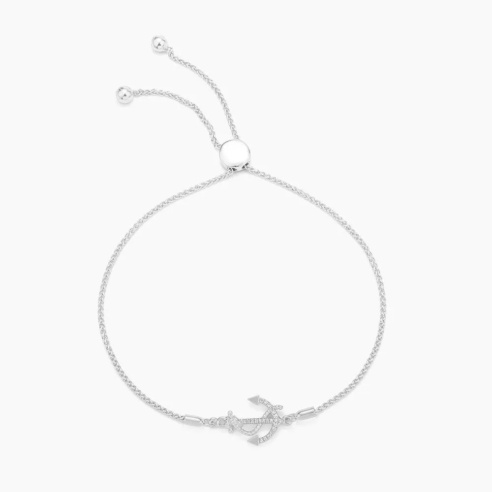 Anchor the Day Bolo Bracelet
