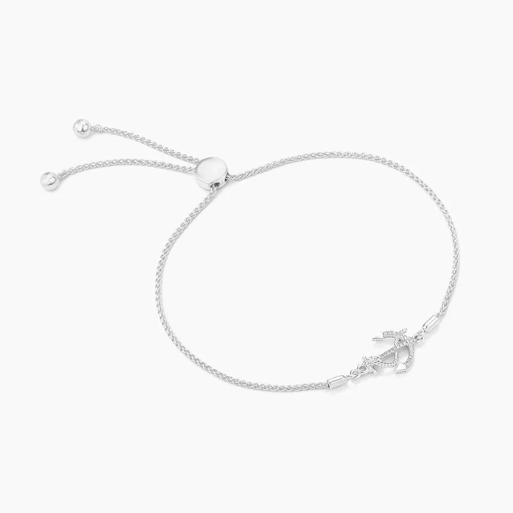 Anchor the Day Bolo Bracelet