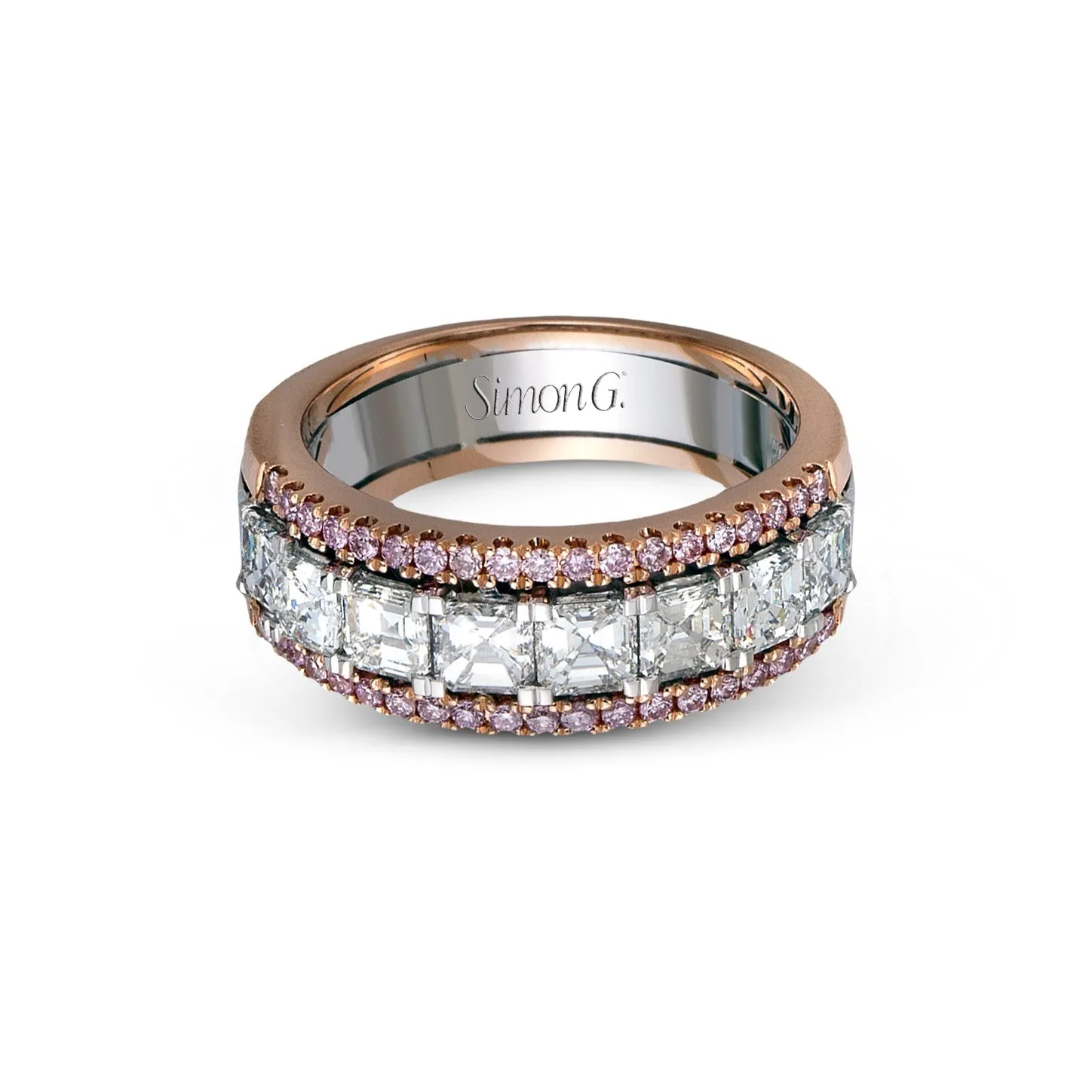 Anniversary Ring In 18k Gold With Diamonds