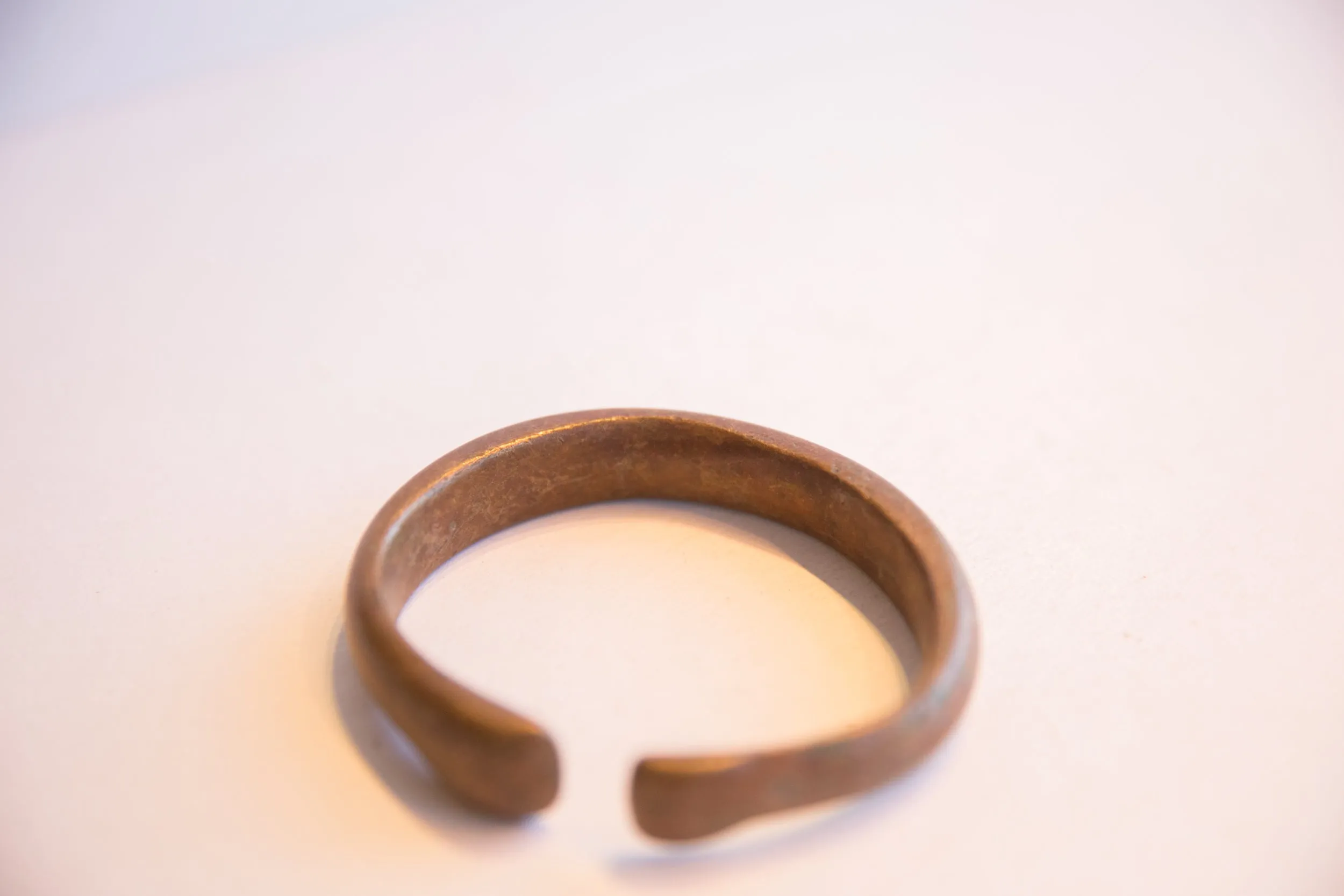 Antique African Snake Cuff Bracelet