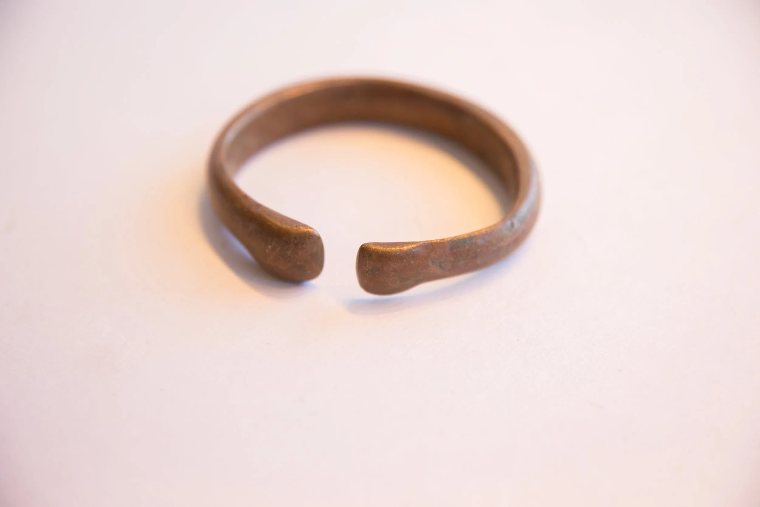 Antique African Snake Cuff Bracelet