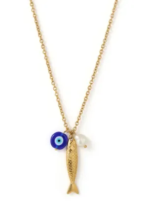 ARMS OF EVE SIRENA GOLD NECKLACE - GOLD PLATED