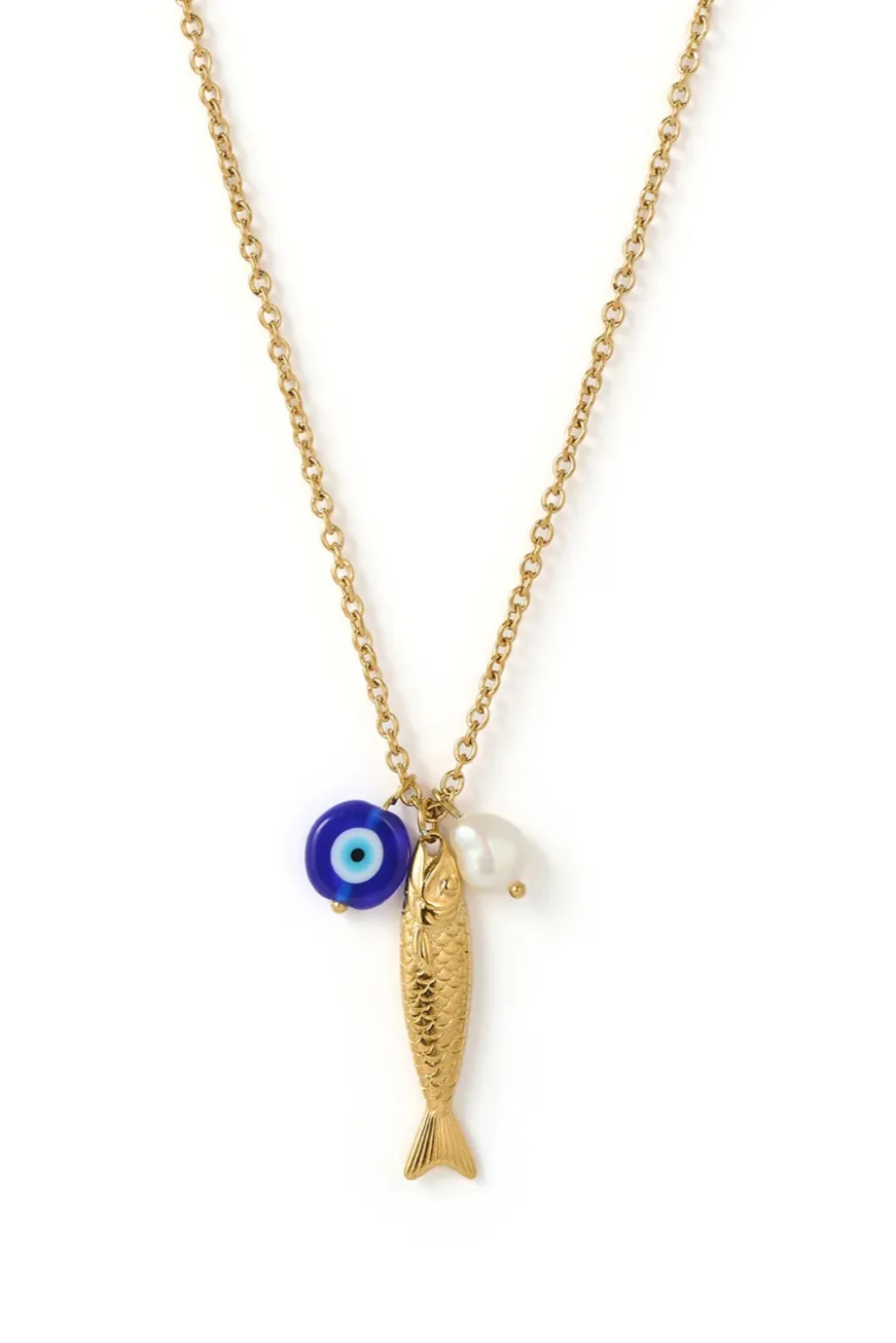 ARMS OF EVE SIRENA GOLD NECKLACE - GOLD PLATED