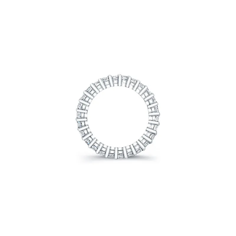 Asscher Cut Diamond Eternity Ring - 2.50CTW F/VS2