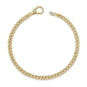 Baby Pavé Link Bracelet