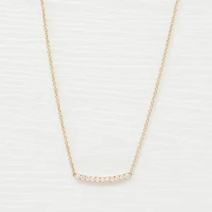 Bar Diamond necklace