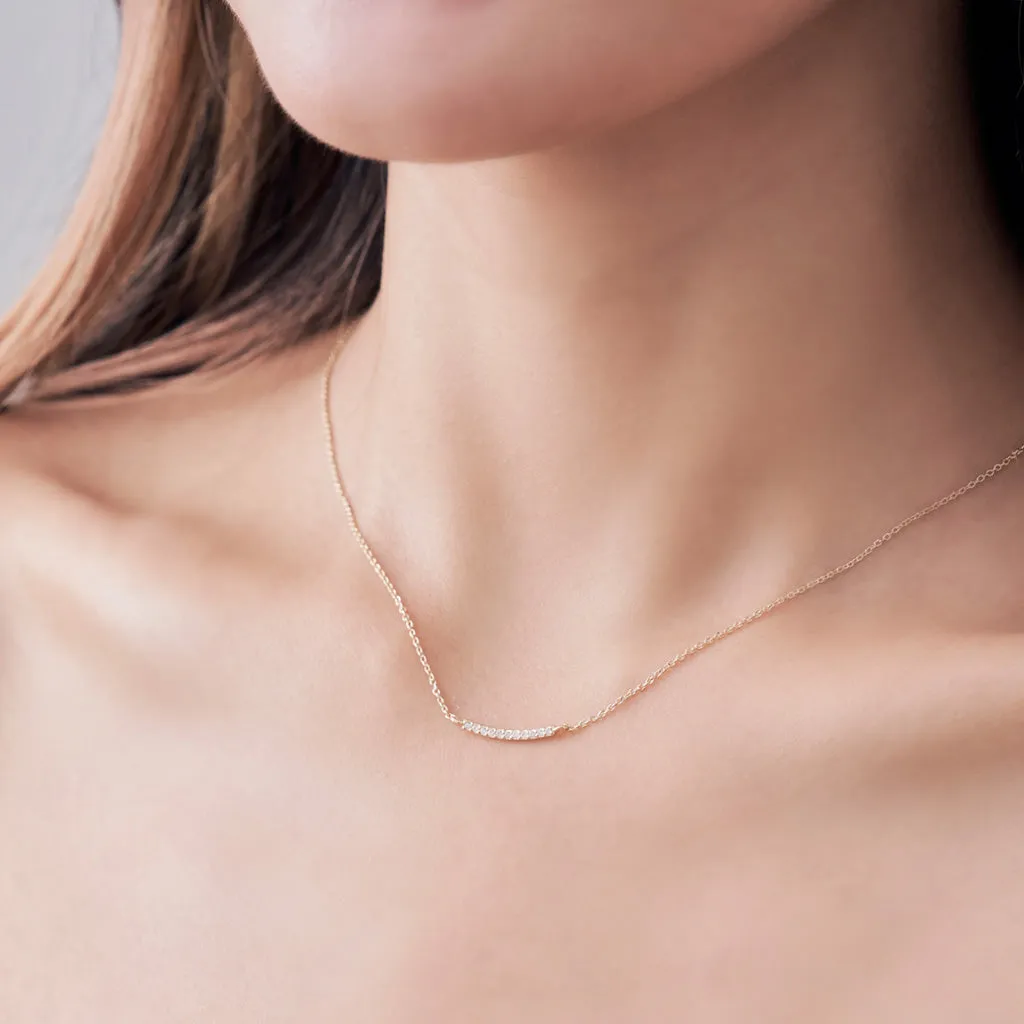 Bar Diamond necklace