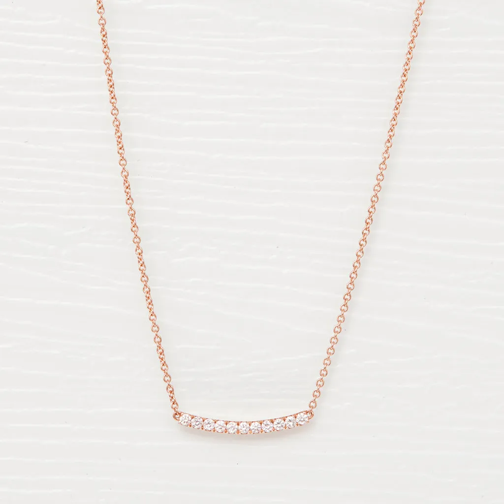 Bar Diamond necklace