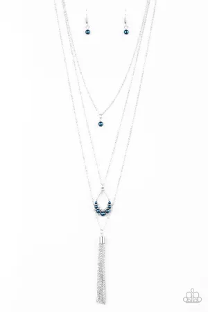 Be Fancy Blue Paparazzi Necklace