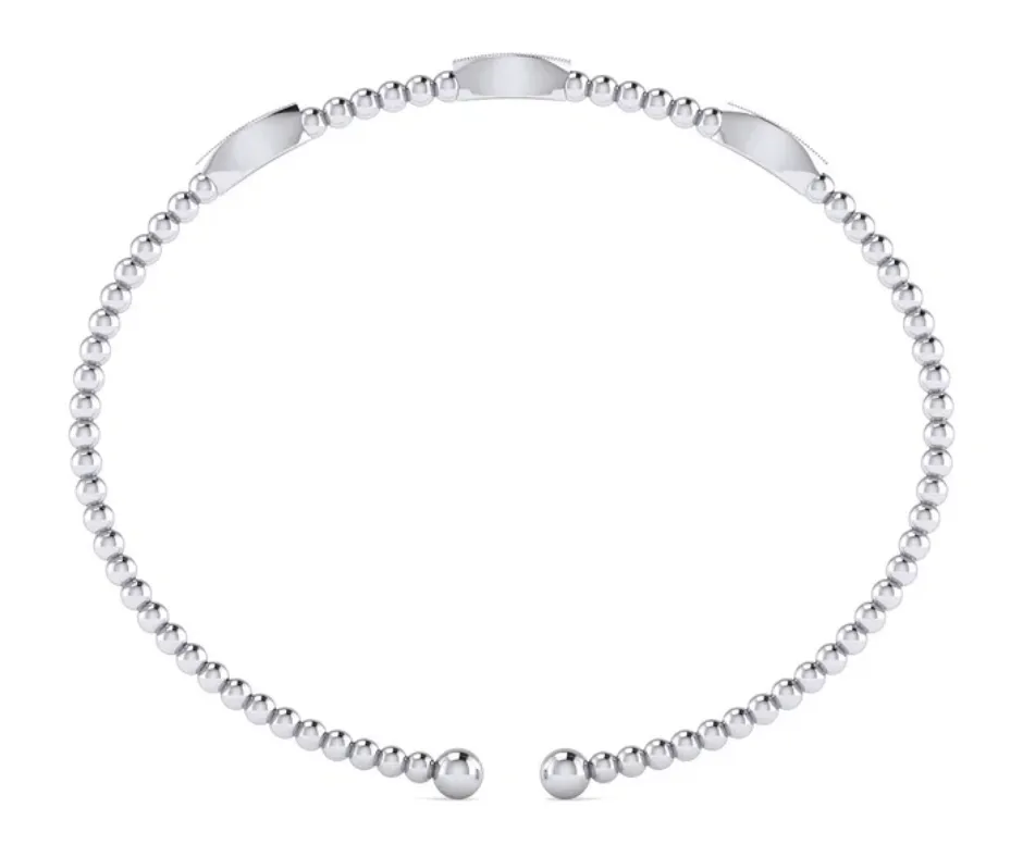 BEADED DIAMOND CUFF