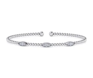 BEADED DIAMOND CUFF