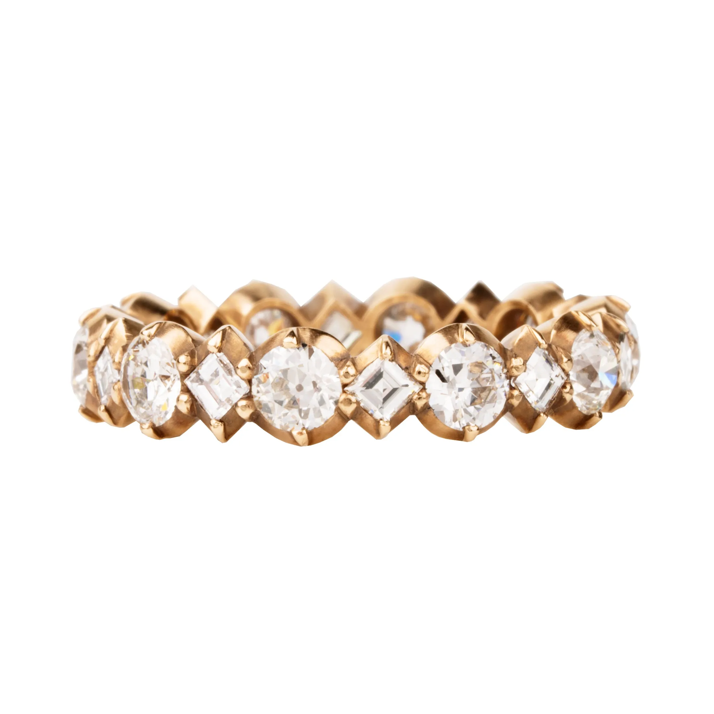 Bell & Bird Signature Mixed Diamond Eternity Band