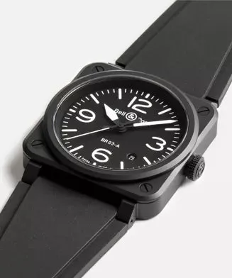 BELL & ROSS BR 03A BLACK MATTE 41mm