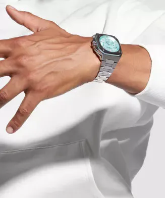 BELL & ROSS BR-X5 ICE BLUE STEEL BRACELET