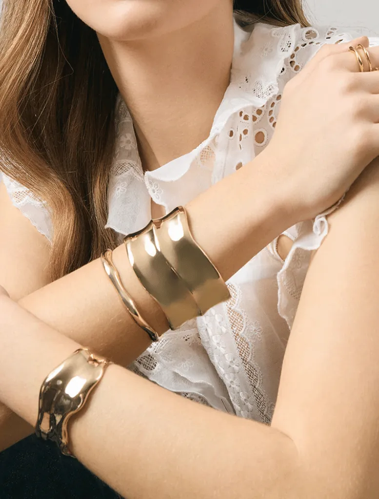 Beverly Cuff - Gold