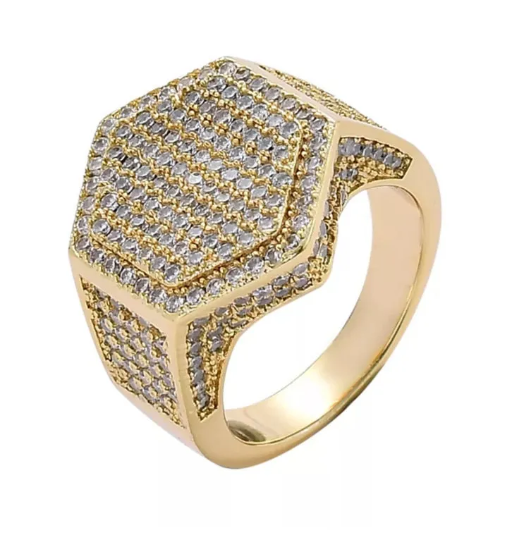Big Iced Out Rings | Diamond Ring for Men | Mens Ring | Mens Iced Ring