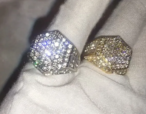 Big Iced Out Rings | Diamond Ring for Men | Mens Ring | Mens Iced Ring