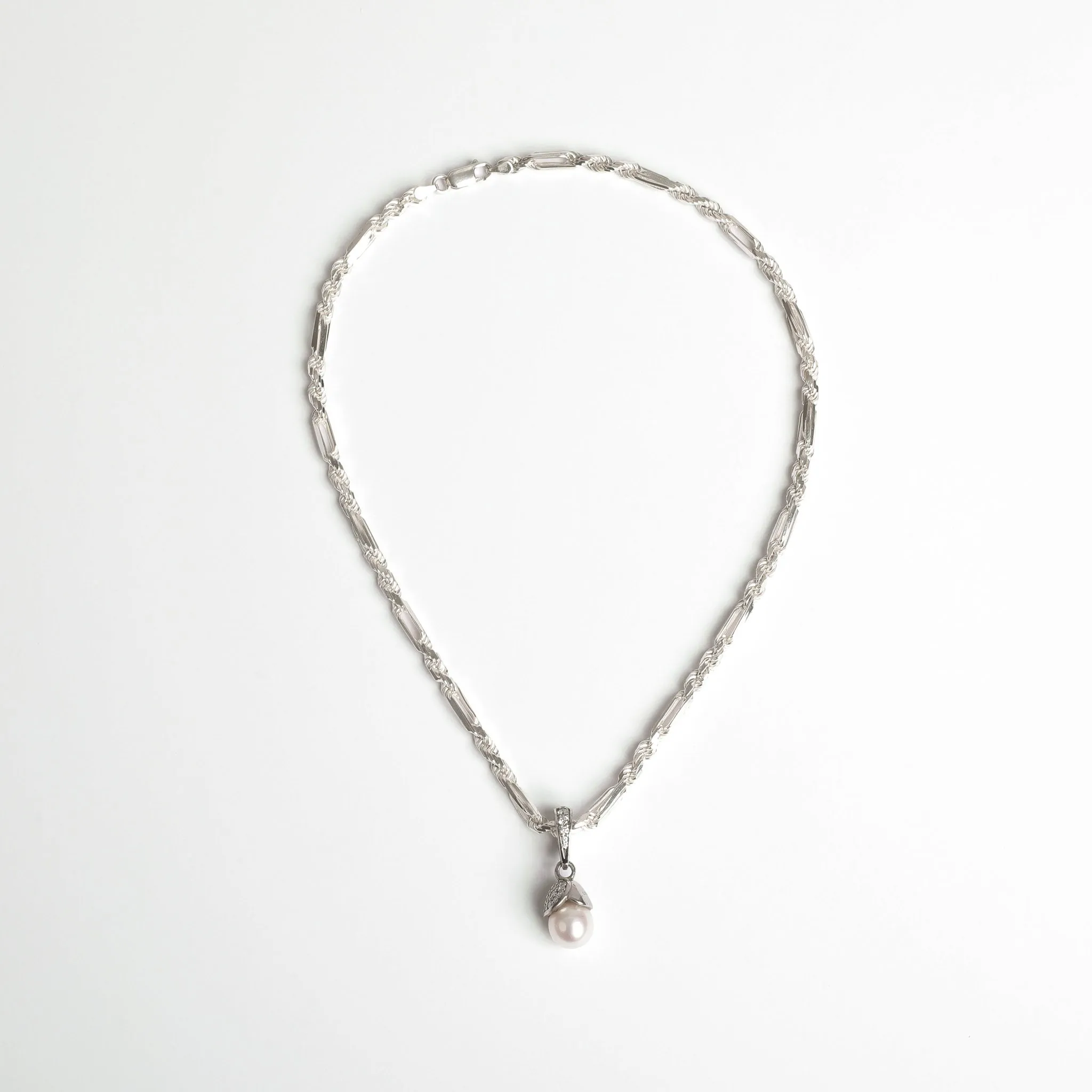 Blossom Pendant on Space Chain