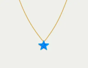 Blue Star Necklace