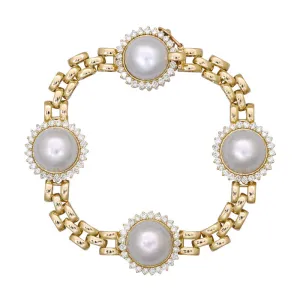 Bracelet - South Sea Pearl and Diamond