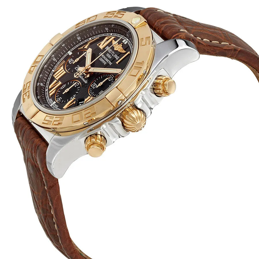 Breitling Chronomat 44 Chronograph Automatic Black Dial Men's Watch CB011012/B957BRCT