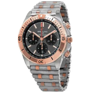 Breitling Chronomat B01 42 Chronograph Automatic Grey Dial Men's Watch UB0134101B1U1