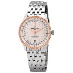 Breitling Navitimer Automatic Chronometer Silver Dial 38 mm Watch U17325211G1A1