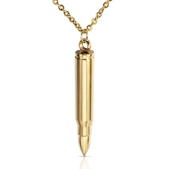 Bullet Aromatherapy Necklace