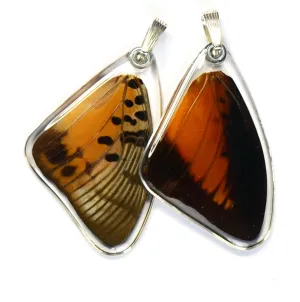 Butterfly Pendant Only, Shining Red Charaxes, Top Wing