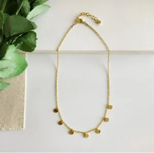 Cambria Charm Necklace - Gold or Silver