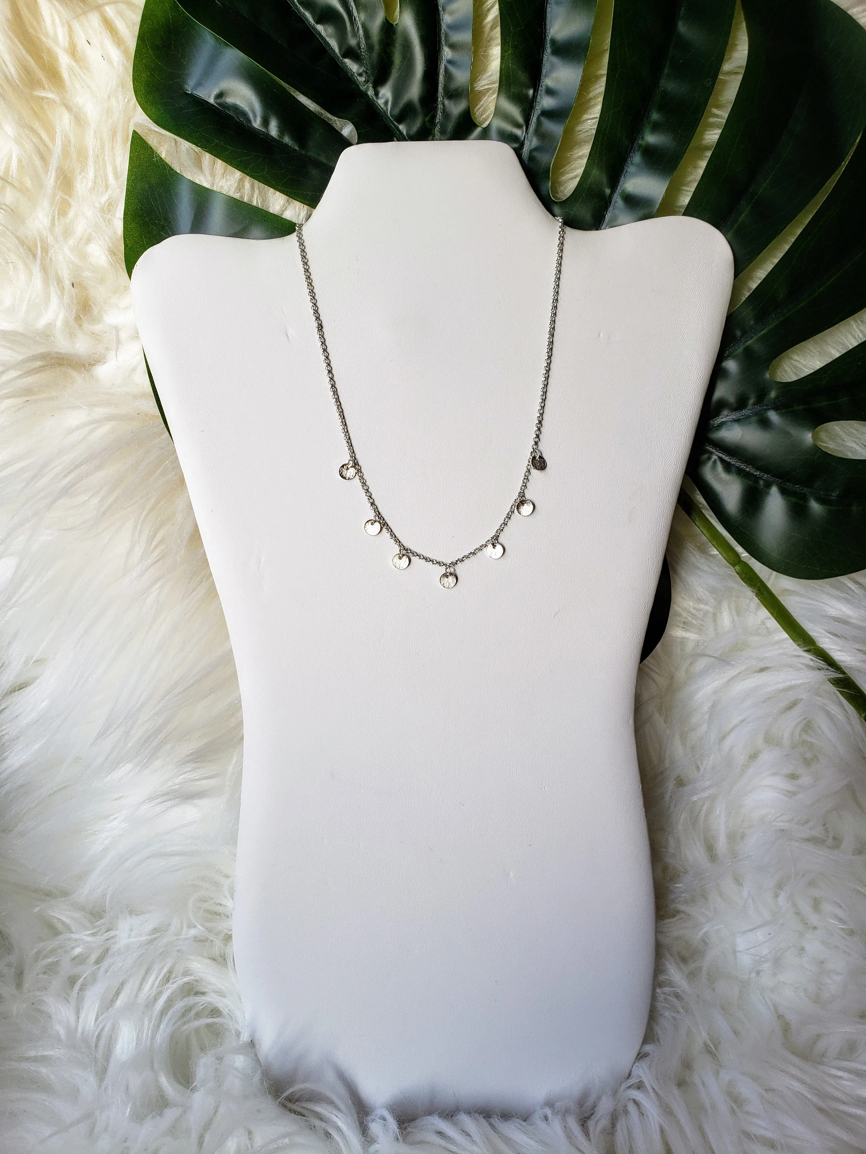 Cambria Charm Necklace - Gold or Silver