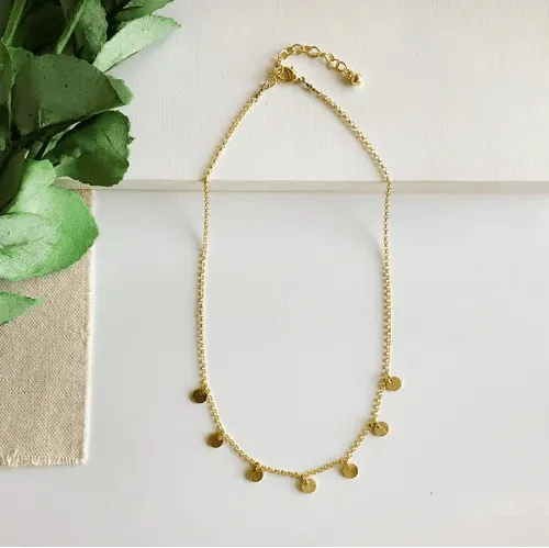 Cambria Charm Necklace - Gold or Silver