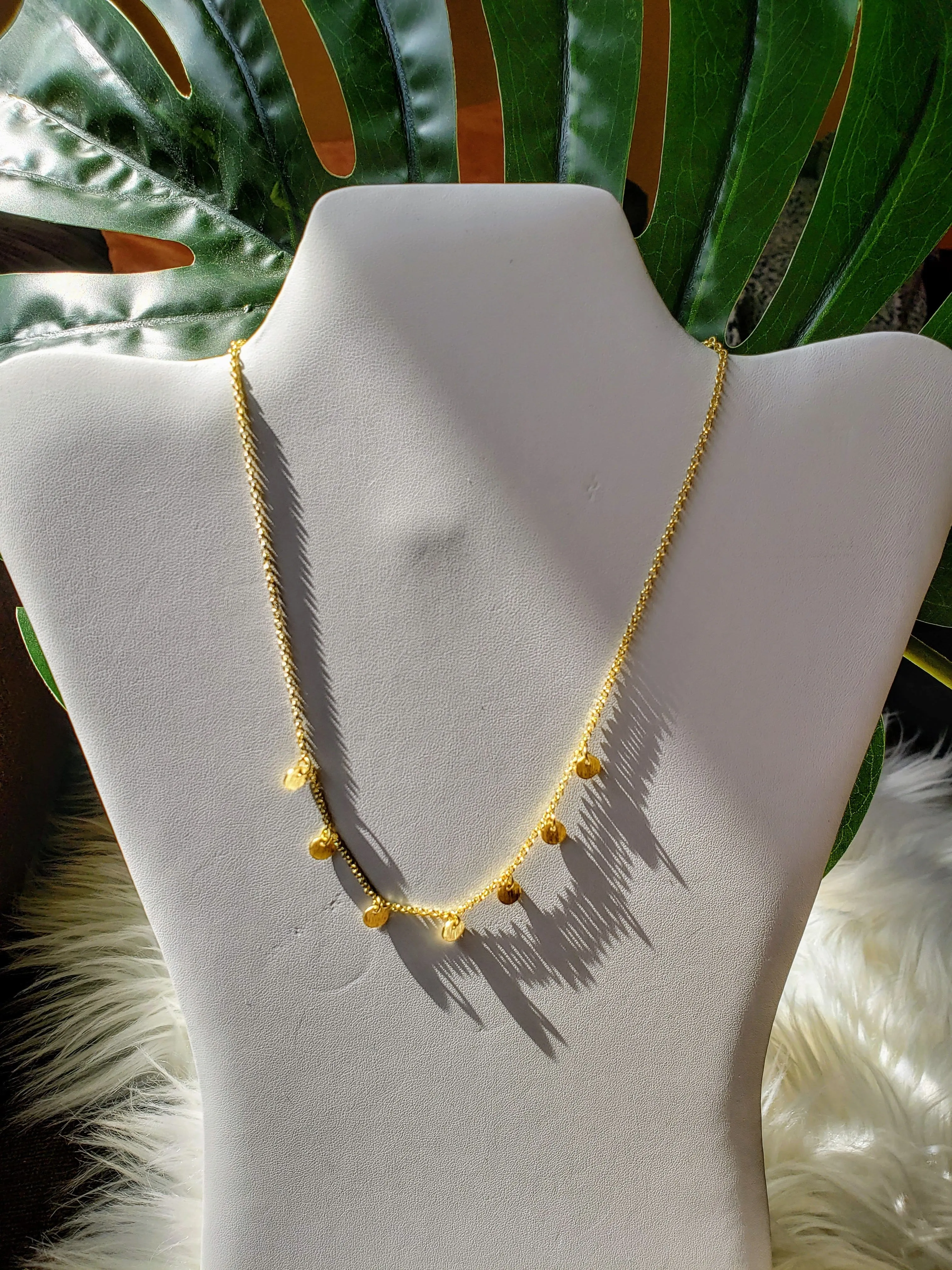 Cambria Charm Necklace - Gold or Silver