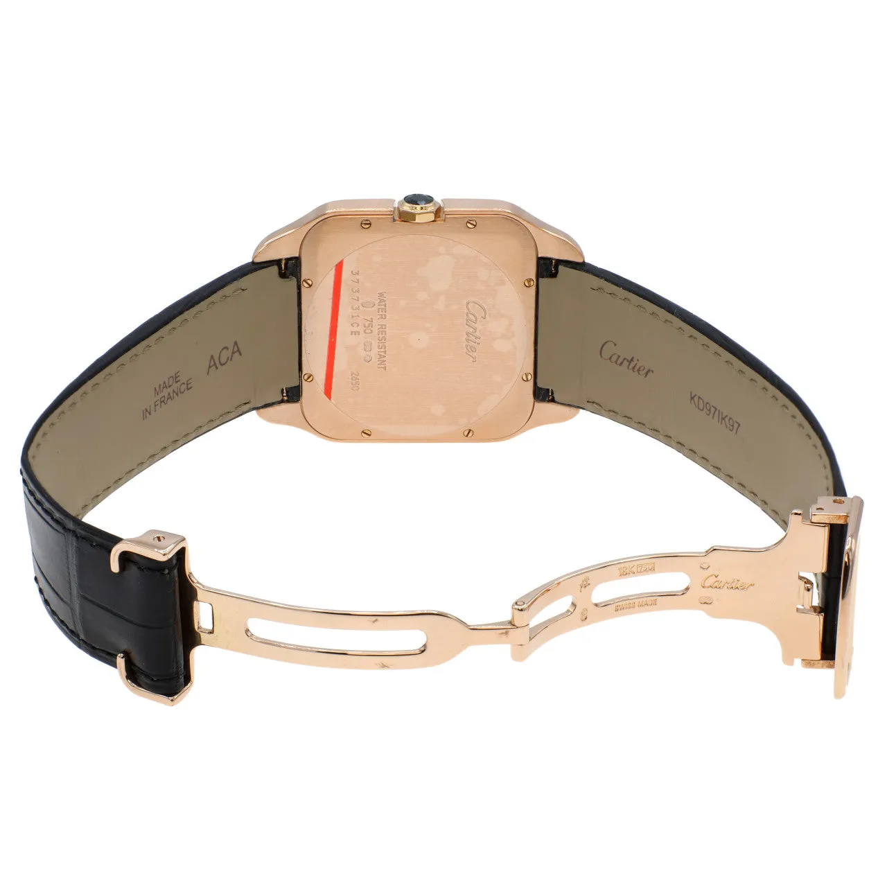 Cartier 18K Rose Gold Santos Dumont W2006951