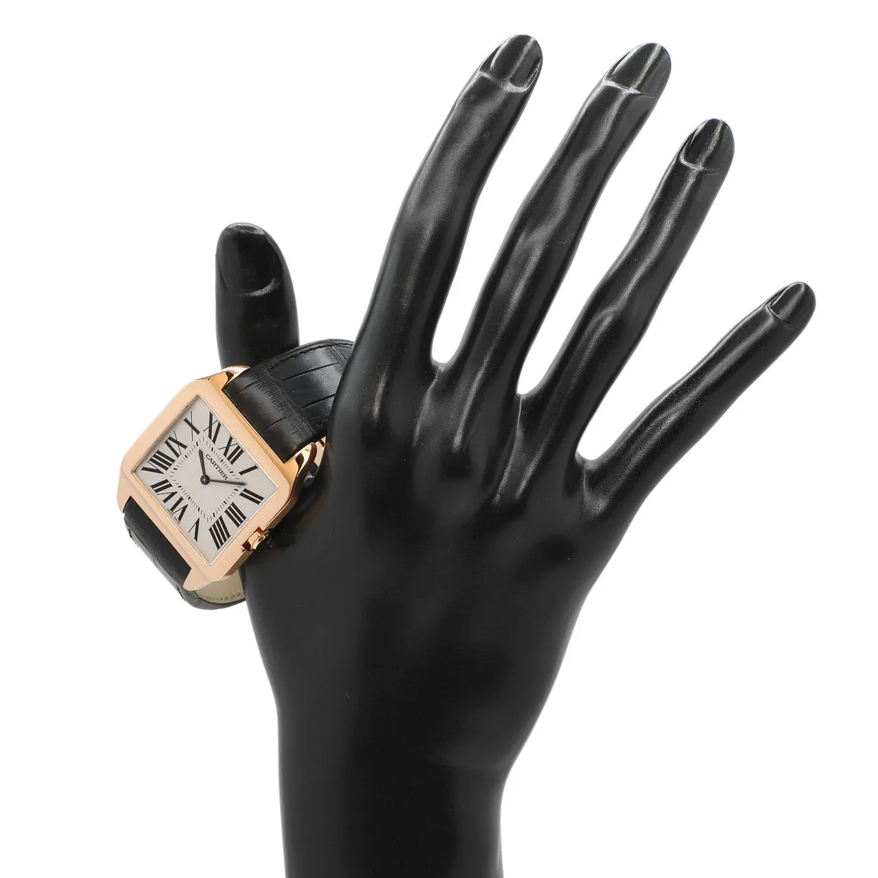 Cartier 18K Rose Gold Santos Dumont W2006951