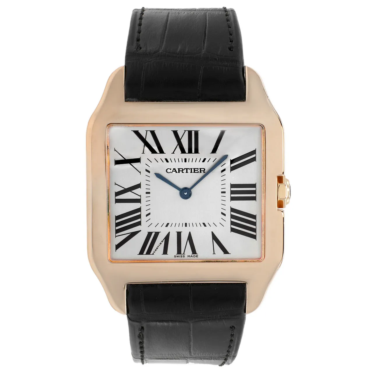 Cartier 18K Rose Gold Santos Dumont W2006951