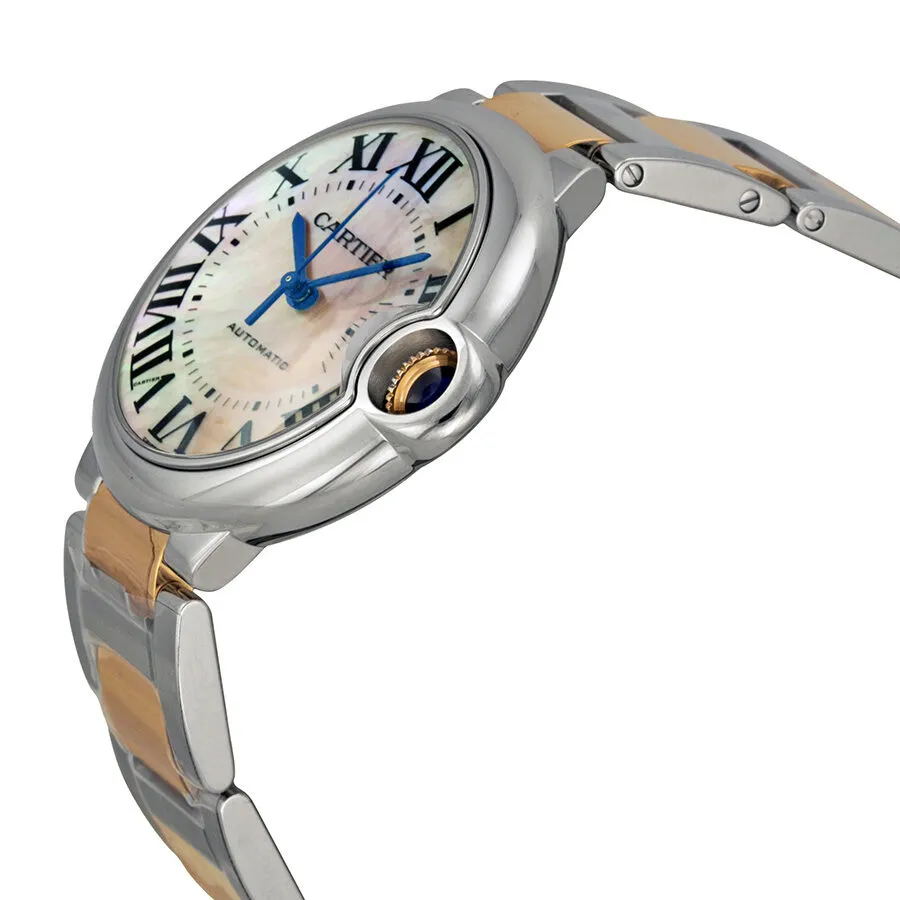Cartier Ballon Bleu de Cartier Gold and Steel Medium Watch W6920033