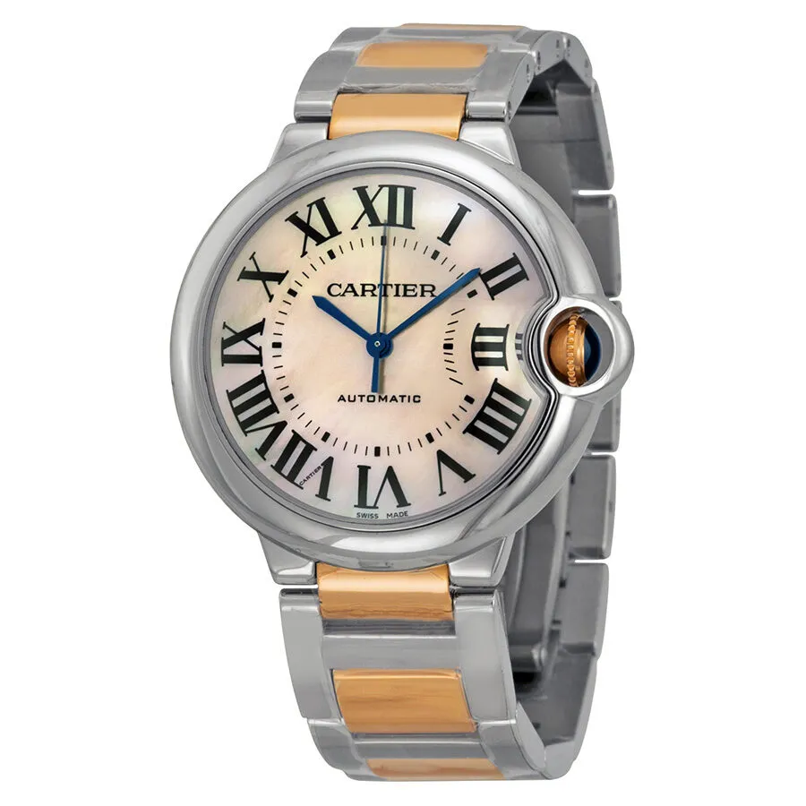 Cartier Ballon Bleu de Cartier Gold and Steel Medium Watch W6920033