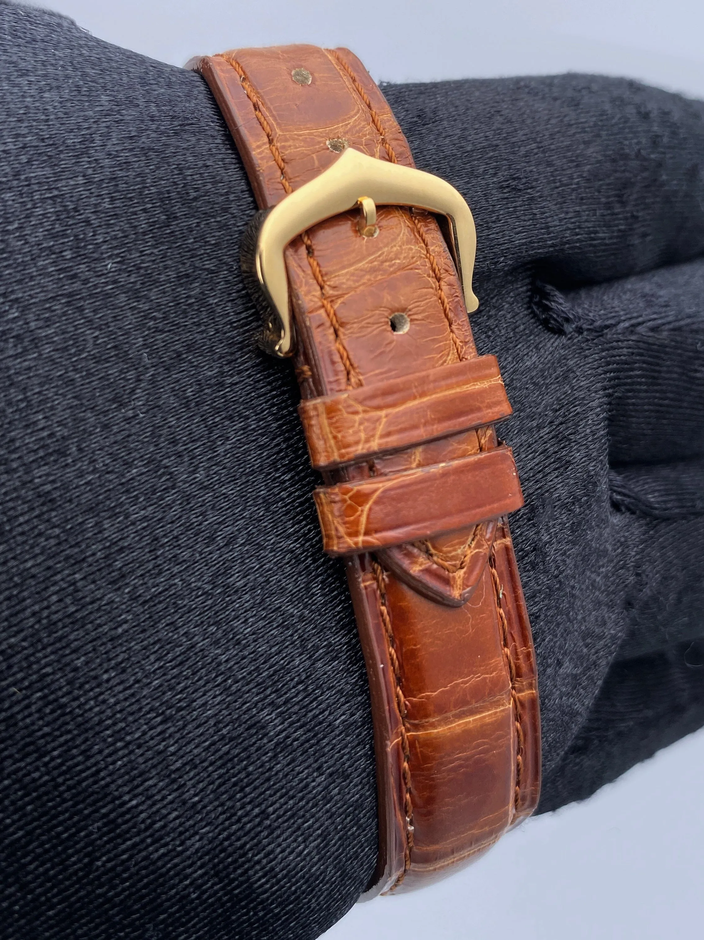 Cartier Tank Americaine W2620030 18K Rose Gold Watch Box Papers