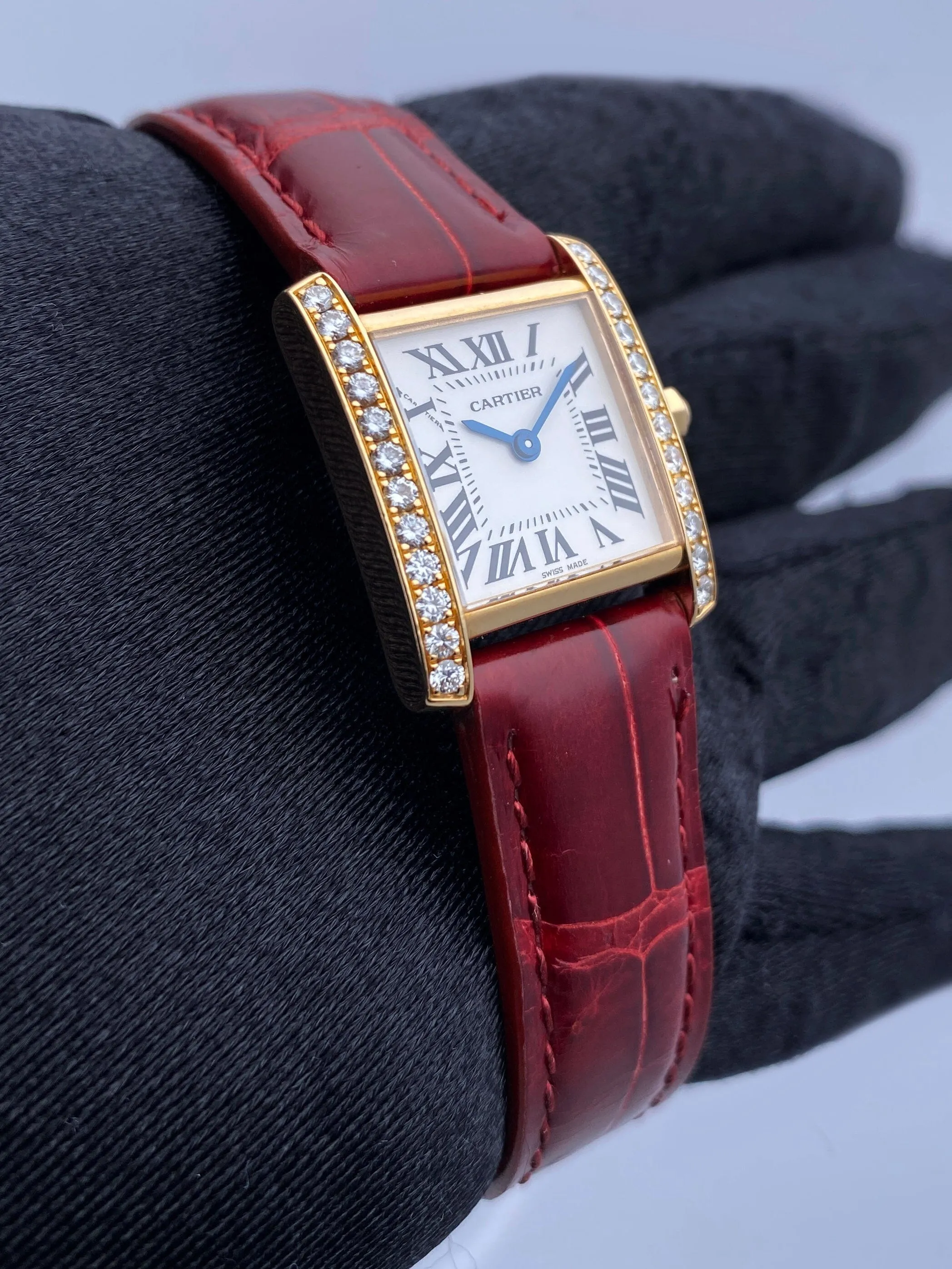 Cartier Tank Francaise WE104531 Diamond Ladies Watch